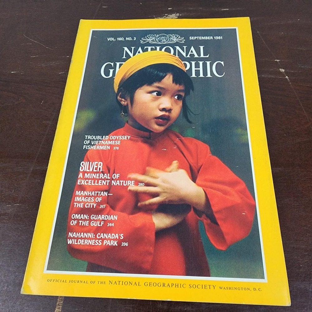 National Geographic Magazine September 1981‎ No Insert